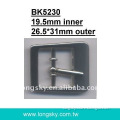 fashion single prong metal garment buckles (BK5230/19.5mm)